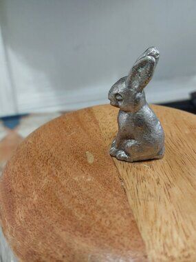 Rabbit Glass Jar with Bunny Top Lip Easter Rabbit Candy Jar Food Storage Jar